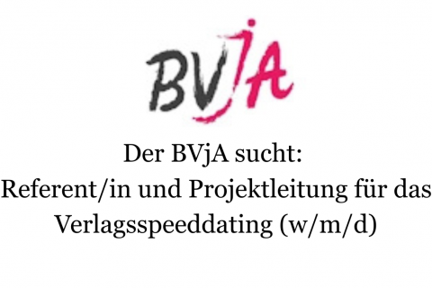 Referent/in und Projektleitung für das Verlagsspeeddating (w/m/d) gesucht